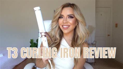 T3 CURLING IRON TUTORIAL + REVIEW - YouTube