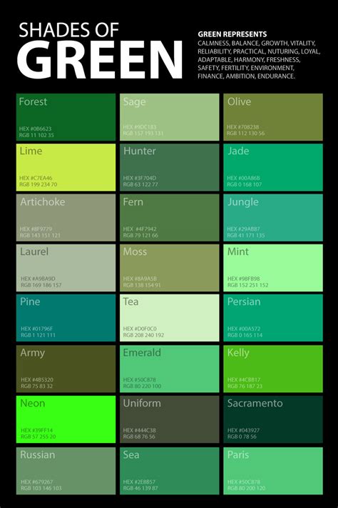 25 Images Shades Of Green