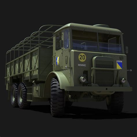 LEYLAND HIPPO MILITARY 3D Models 3DClassics