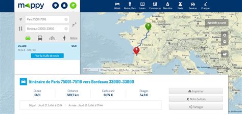 Mappy itinéraire : Comment calculer un itinéraire avec Mappy