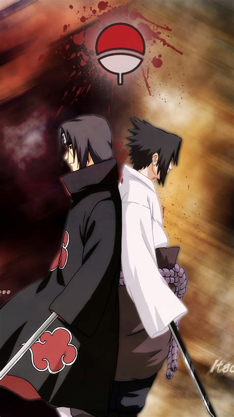 Itachi Uchiha And Sasuke Uchiha Wallpaper