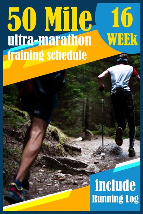 Buy 50-Mile Ultra-Marathon Training schedule: The Complete 16 week ...