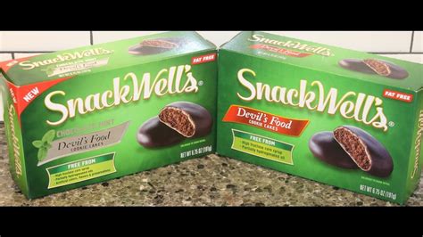 Snackwell’s Devil’s Food Cookie Cakes – Original & Chocolate Mint ...