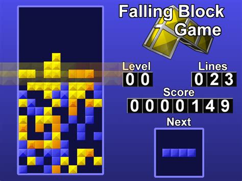 Falling Block Game: Free Block-Stacking Arcade Game for PC