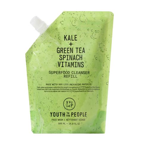 Buy Youth To The People Kale + Green Tea Superfood Face Refill - Vegan ...