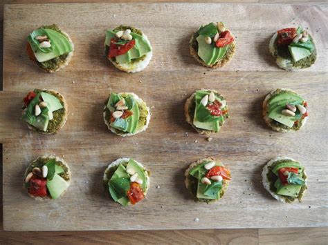 Gluten Free Christmas Canapes - vegan and vegetarian Mediterranean ...