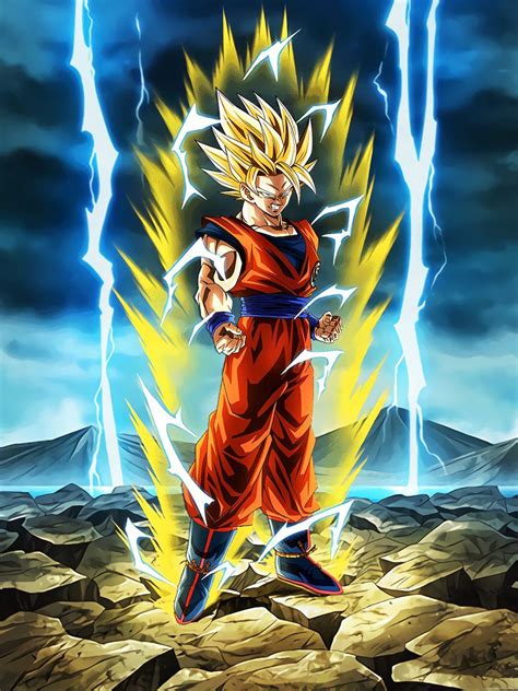 [Boiling Power] Super Saiyan 2 Goku "I'll deal with you once and for ...