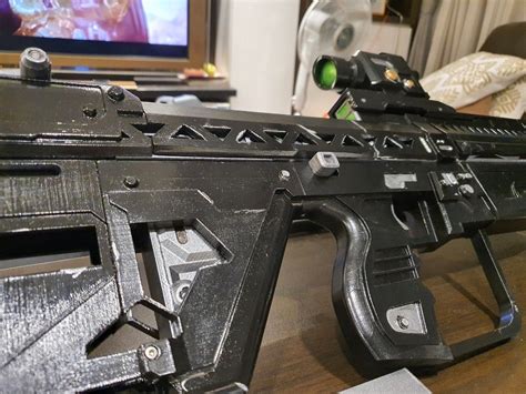 Halo Reach DMR Cosplay Prop 3D Printed, Hobbies & Toys, Toys & Games on ...