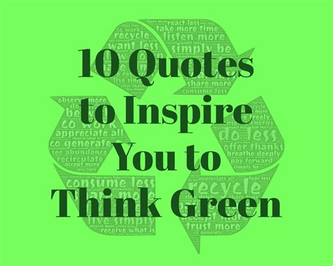 CJO Photo: 10 Quotes to Inspire You to Think Green