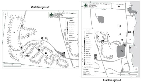 Cayuga State Park Map