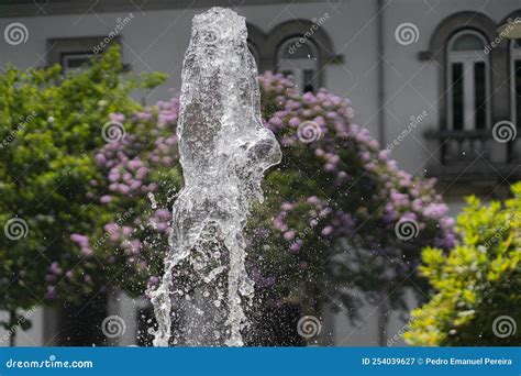 Sprouting Water with Frozen Effect, Stock Image - Image of fafe, city ...