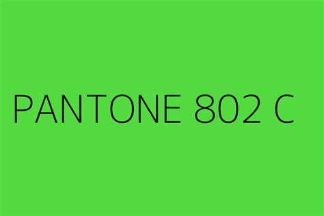 PANTONE 802 C Color HEX code