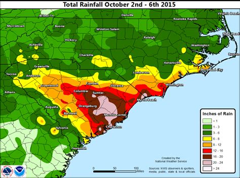 Prolonged Coastal Flood/Heavy Rainfall Event, October 2-5, 2015