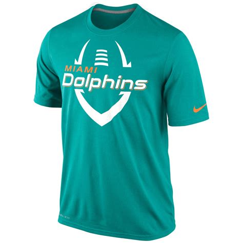 Nike Men'S Short-Sleeve Miami Dolphins T-Shirt in Green for Men (Aqua ...