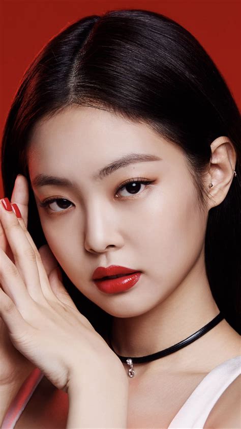 Jennie Kim | Hera Red Vibe | Ünlüler, Koreli kız, Kızlar