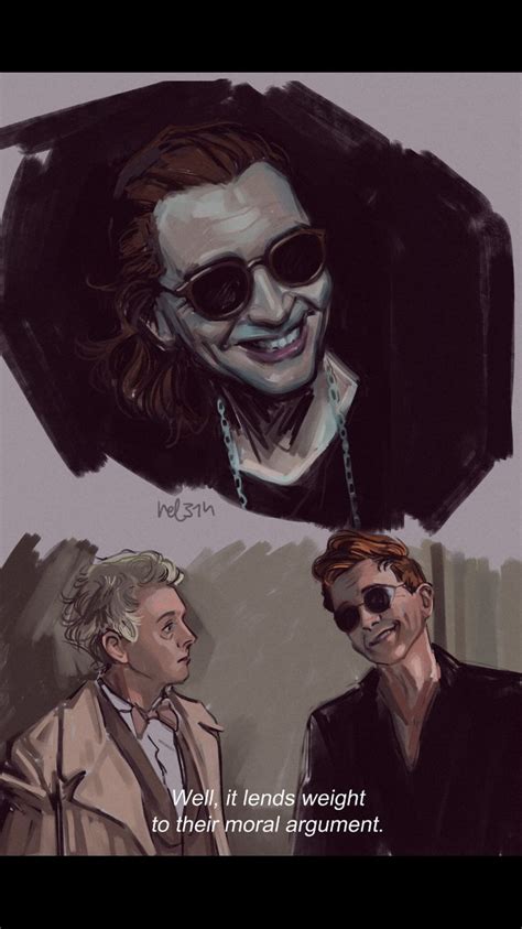 Crowley x aziraphale | Good omens book, Crowley, Best