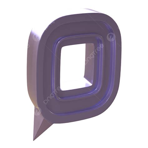 Dialog 3d Vector, Dialog Icon 3d Purple, Dialog Box, 3d, Creativity PNG ...