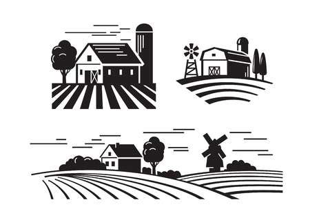 farm silhouette clip art 10 free Cliparts | Download images on ...