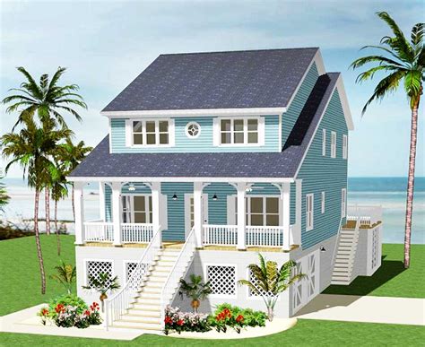 31+ Small Beach House Designs And Floor Plans