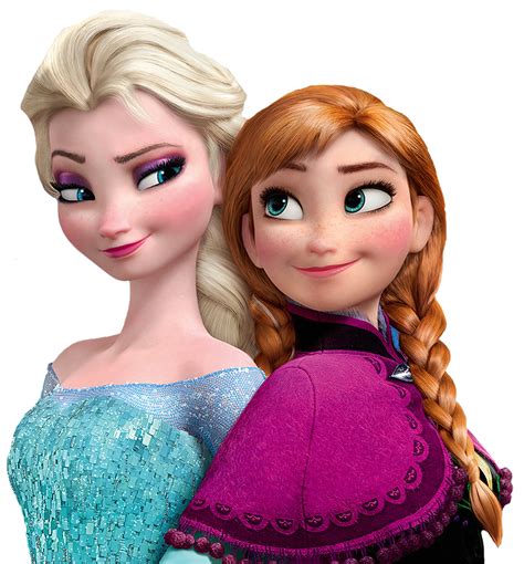 Frozen Sisters Elsa Anna Png