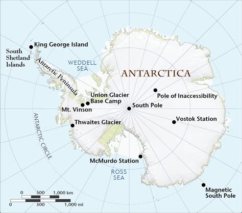 A Map of Antarctica, Explore the Magical 7th Continent