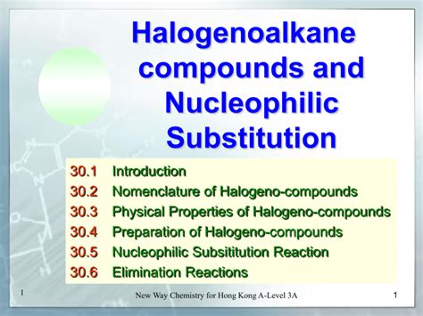 Nomenclature of Halogeno-compounds