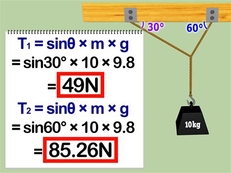 3 Ways to Calculate Tension in Physics - wikiHow | Learn physics ...