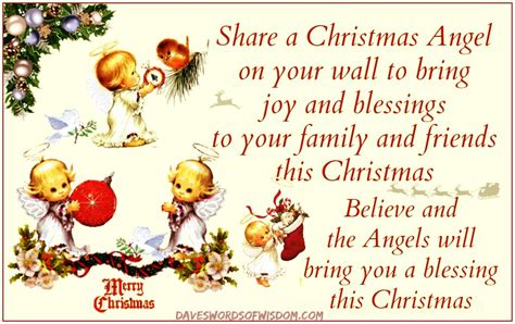 Daveswordsofwisdom.com: Christmas Angels.