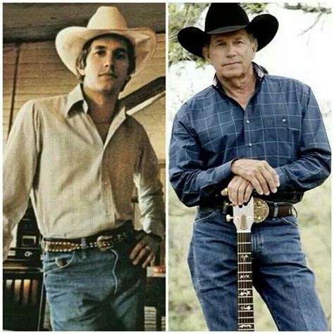 The #KingOfCountry George Strait Young/Old.. still looks great and will ...