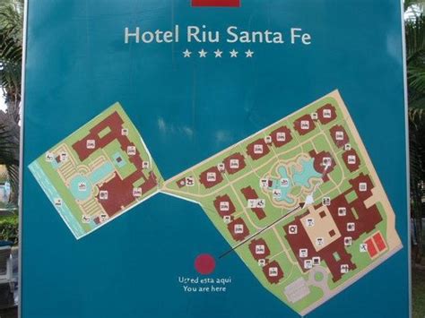 Riu Santa Fe property layout - Picture of Hotel Riu Santa Fe, Cabo San ...