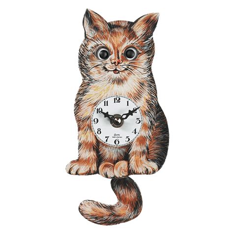 Cat Clock with moving eyes - Timecentre