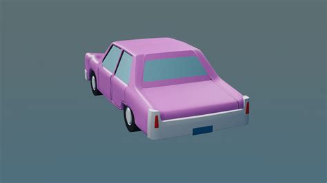 The Simpsons Family Car 3D Model - TurboSquid 2089832