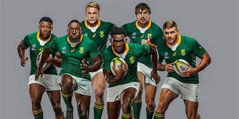 Springboks: New kit launched for the 2019 Rugby World Cup [pictures]