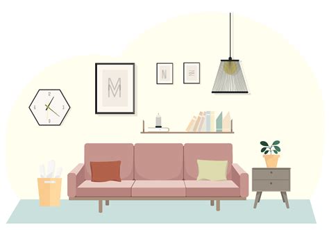 The Best Living Room Interior Clipart - Best Home Design