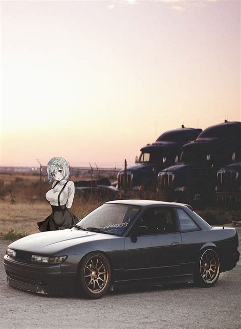 HD wallpaper: anime girls, 90s Cars, Japanese cars, Nissan Silvia S13 ...