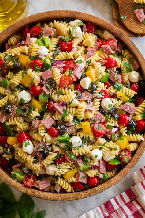 Italian Pasta Salad Recipe - Cooking Classy