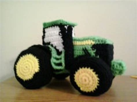 Toy Plush Tractor - Etsy