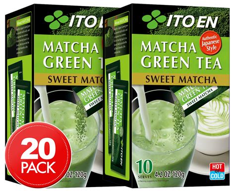 2 x Ito En Sweet Matcha Green Tea 10pk | GroceryRun.com.au