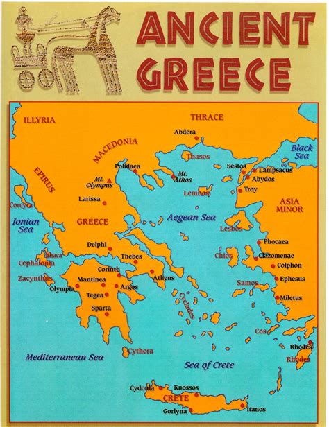 greece | Trace map of ancient greece / Trace map of ancient greece ...