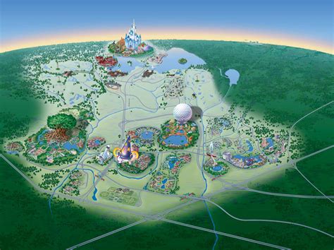 Map of Walt Disney World Resort - wdwinfo.com