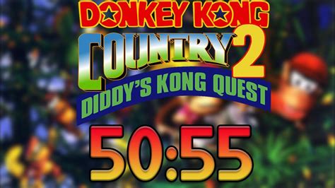 Donkey Kong Country 2 Speedrun (Warpless) - 50:55 - YouTube