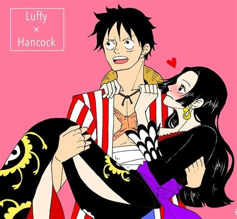 Luffy x Hancock || One Piece | Ace and luffy, One piece manga, Manga ...