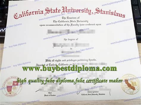 Stanislaus State diploma | PPT