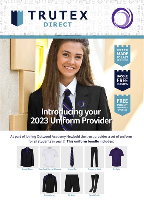 New Year 7 Trutex Uniform Bundle Order Form 2023 - Closes 14th of May ...