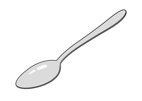 How to Draw a Spoon in 6 Easy Steps - EasyLineDrawing