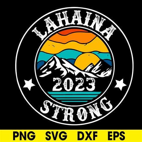 Lahaina Strong 2023 Svg, Maui Strong Svg, Banyan Tree SVG, Maui ...