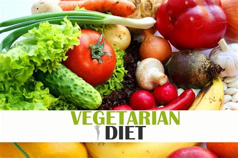 Vegetarian Diet – a diet with no meat