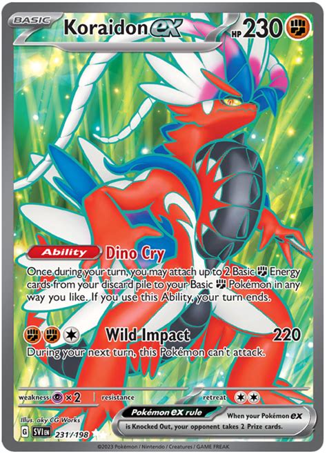 Koraidon ex - Scarlet & Violet #231 Pokemon Card