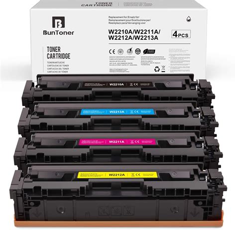 BunToner 207A Compatible HP 207A 207X Toner pour pour HP Color Laserjet ...