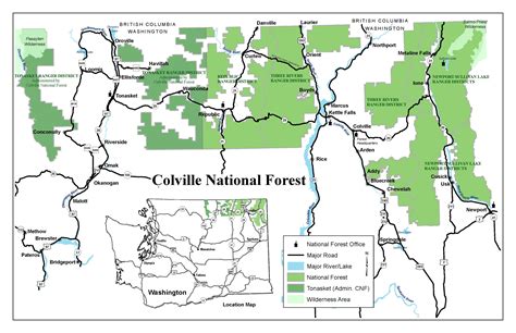 Colville National Forest - Maps & Publications